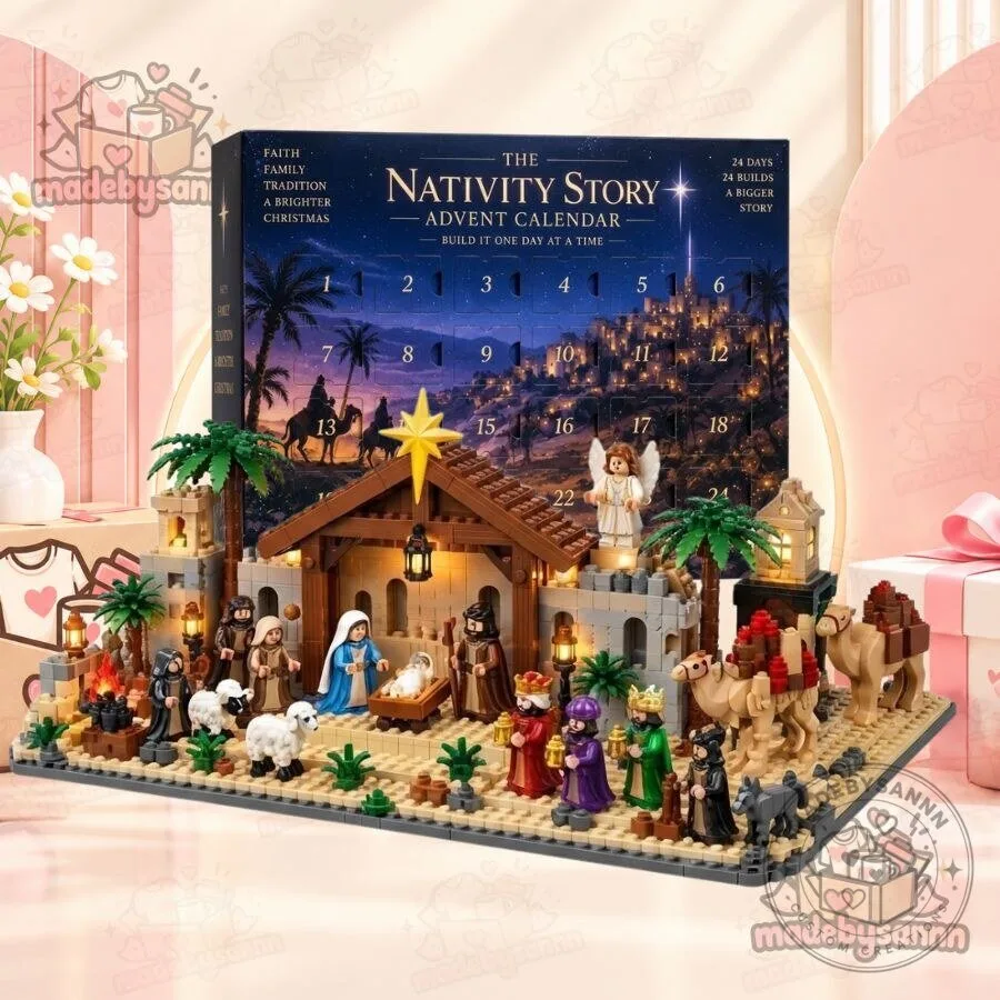 LEGO The Nativity Story Advent Calendar 2026 Christian Christmas 24 Ornaments