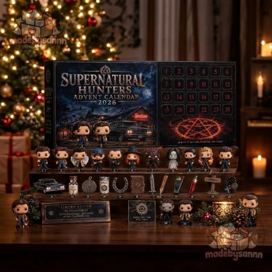 Supernatural Hunters SPN Advent Calendar 2026 Christmas Countdown