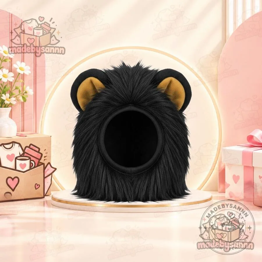 Pet Lion Mane Costume Funny Lion Mane for Cats & Dogs