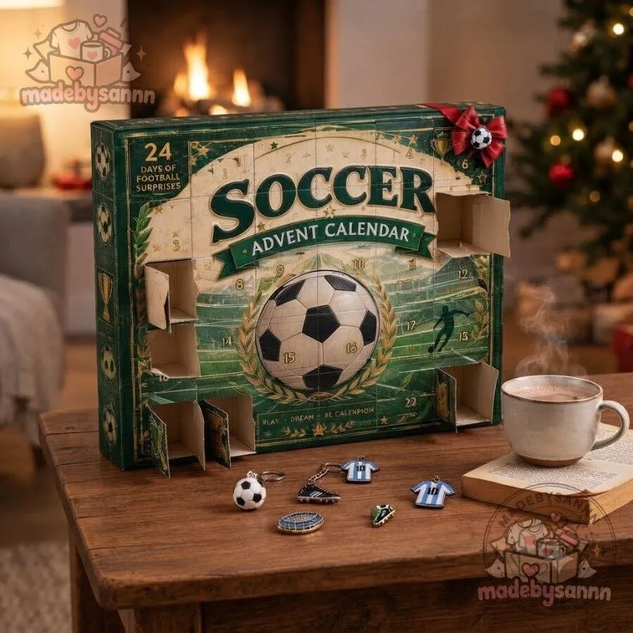 Soccer Advent Calendar 24-Day Football Christmas Countdown Gift for Soccer Fans & Football Lovers 12 Soccer Advent Calendar 24-Day Football Christmas Countdown Gift for Soccer Fans & Football Lovers
