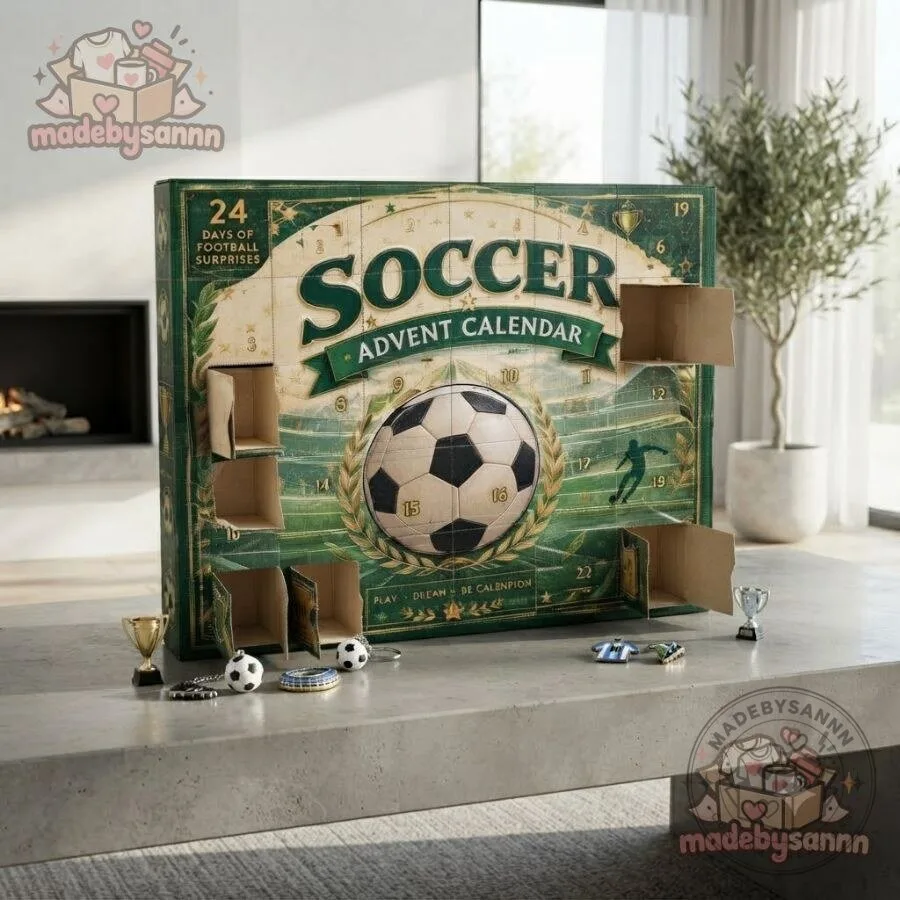 Soccer Advent Calendar 24-Day Football Christmas Countdown Gift for Soccer Fans & Football Lovers 13 Soccer Advent Calendar 24-Day Football Christmas Countdown Gift for Soccer Fans & Football Lovers
