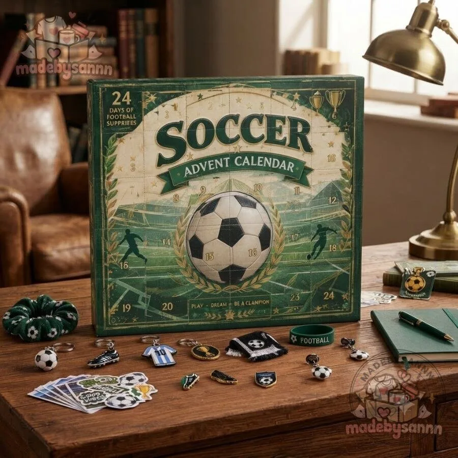 Soccer Advent Calendar 24-Day Football Christmas Countdown Gift for Soccer Fans & Football Lovers 14 Soccer Advent Calendar 24-Day Football Christmas Countdown Gift for Soccer Fans & Football Lovers
