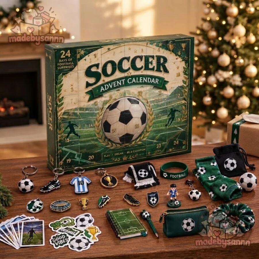 Soccer Advent Calendar 24-Day Football Christmas Countdown Gift for Soccer Fans & Football Lovers 19 Soccer Advent Calendar 24-Day Football Christmas Countdown Gift for Soccer Fans & Football Lovers