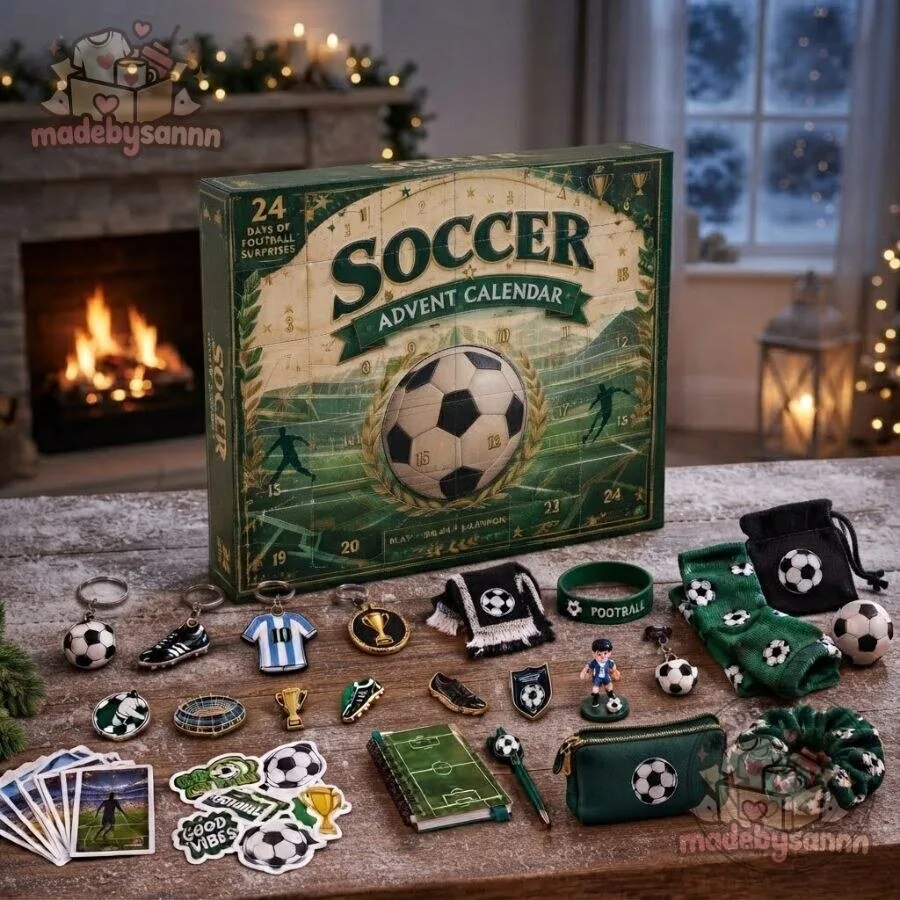 Soccer Advent Calendar 24-Day Football Christmas Countdown Gift for Soccer Fans & Football Lovers 20 Soccer Advent Calendar 24-Day Football Christmas Countdown Gift for Soccer Fans & Football Lovers