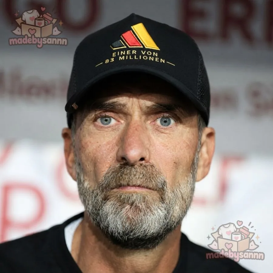 Jürgen Klopp Cap Hat Greece vs Germany Nations League 2026 (17) Jurgen Klopp Cap Hat Greece vs Germany Nations League 2026 17