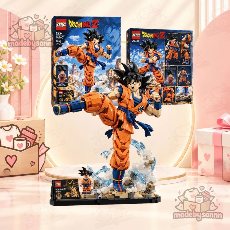 LEGO Dragon Ball Son Goku Buildable Character Set 745601 Concept