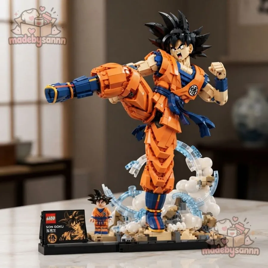 LEGO Dragon Ball Son Goku Buildable Character Set 745601 Concept (2) LEGO Dragon Ball Son Goku Buildable Character Set 745601 Concept 2