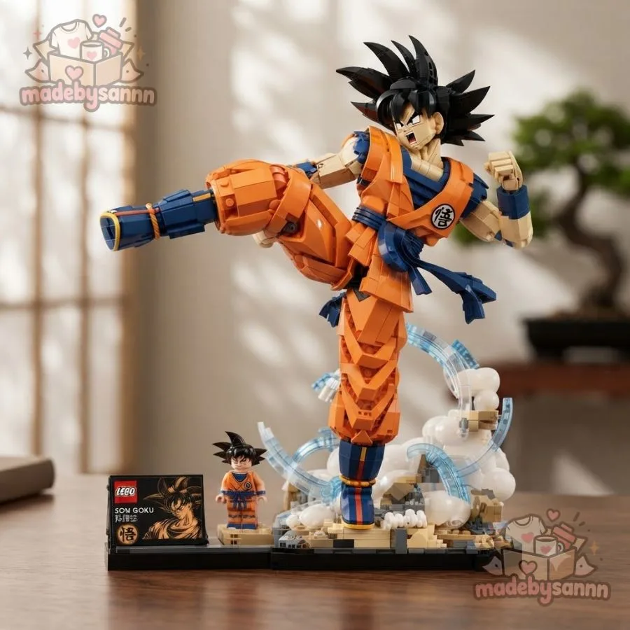 LEGO Dragon Ball Son Goku Buildable Character Set 745601 Concept (3) LEGO Dragon Ball Son Goku Buildable Character Set 745601 Concept 3