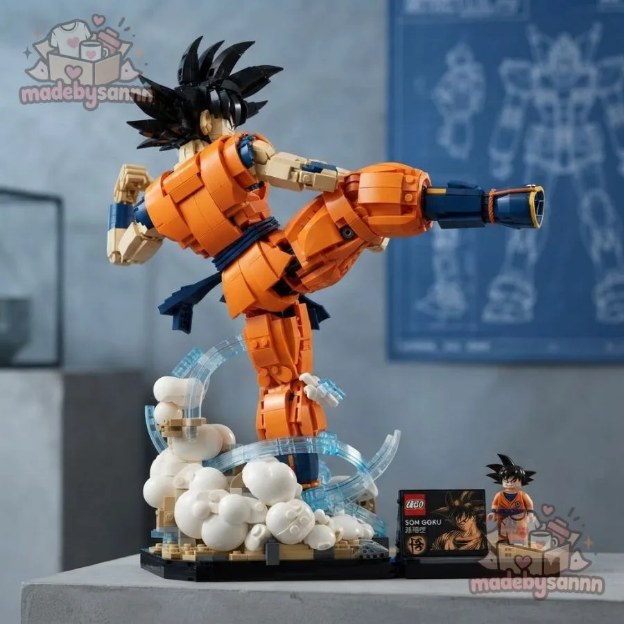 LEGO Dragon Ball Son Goku Buildable Character Set 745601 Concept (4) LEGO Dragon Ball Son Goku Buildable Character Set 745601 Concept 4