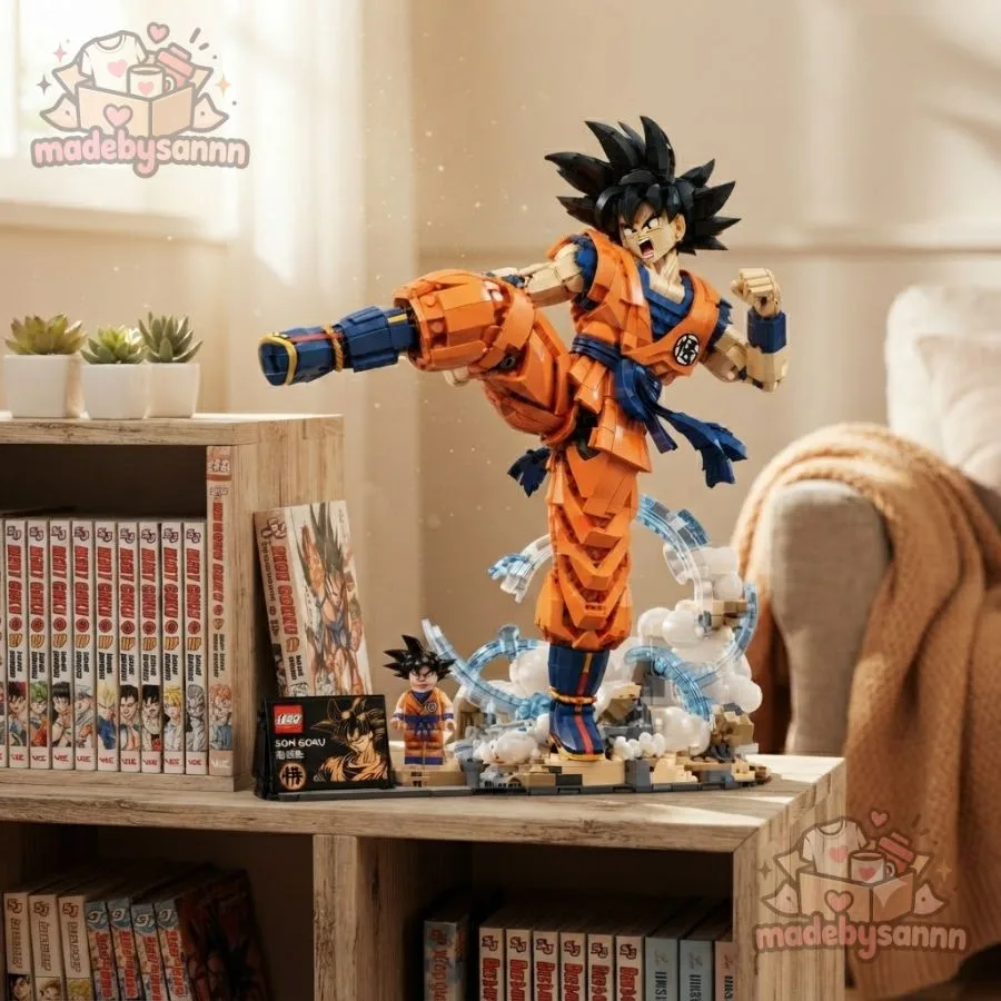 LEGO Dragon Ball Son Goku Buildable Character Set 745601 Concept (7) LEGO Dragon Ball Son Goku Buildable Character Set 745601 Concept 7