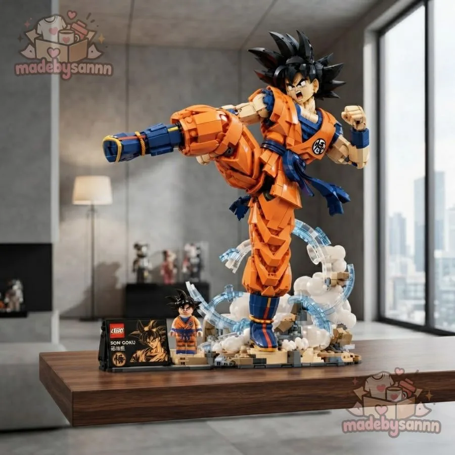 LEGO Dragon Ball Son Goku Buildable Character Set 745601 Concept (8) LEGO Dragon Ball Son Goku Buildable Character Set 745601 Concept 8