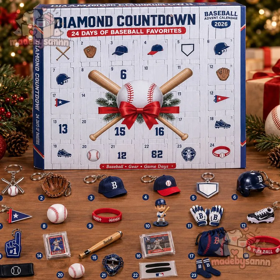 Baseball Advent Calendar 2026 24 Days of Baseball Favorites Diamond Countdown (1) Baseball Advent Calendar 2026 24 Days of Baseball Favorites Diamond Countdown 1