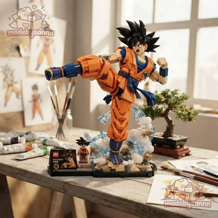 LEGO Dragon Ball Son Goku Buildable Character Set 745601 Concept (11) LEGO Dragon Ball Son Goku Buildable Character Set 745601 Concept 11