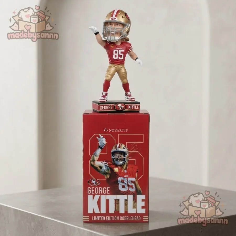 George Kittle #85 Limited Edition Bobblehead (4) George Kittle 85 Limited Edition Bobblehead 4