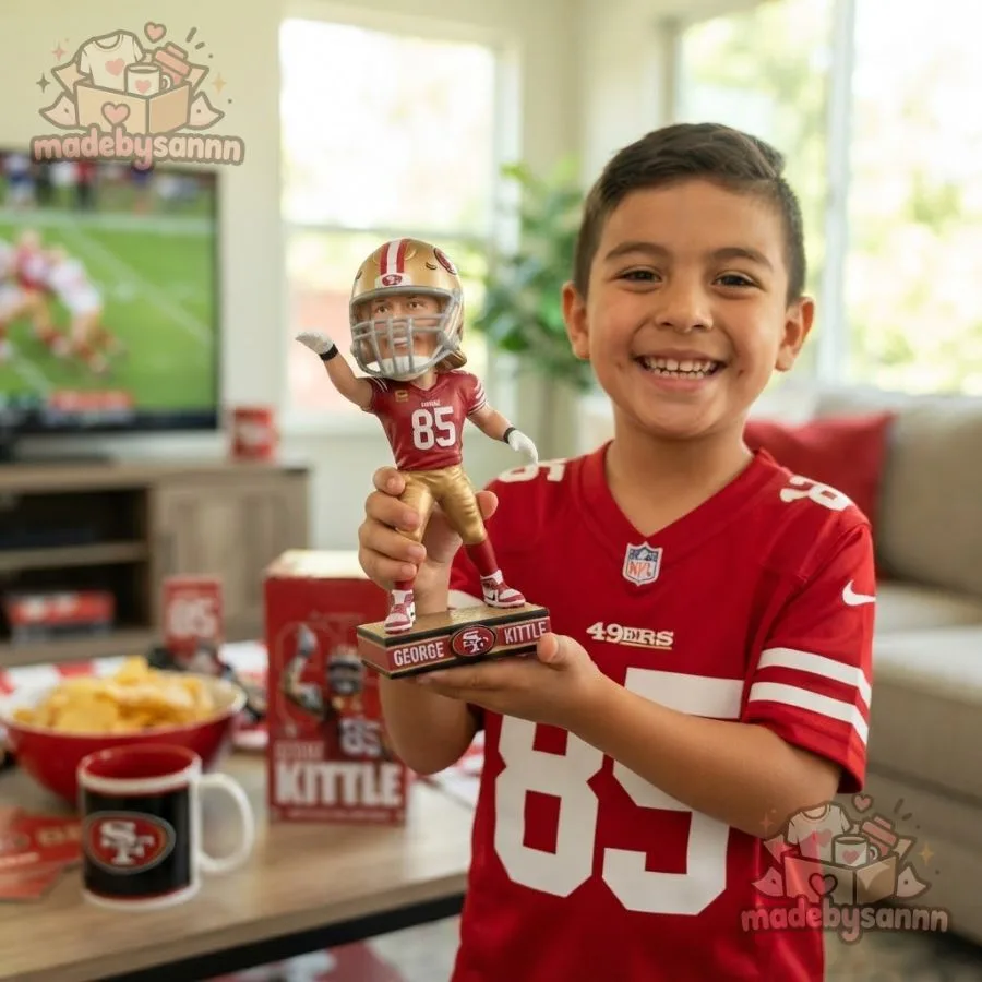 George Kittle #85 Limited Edition Bobblehead (5) George Kittle 85 Limited Edition Bobblehead 5