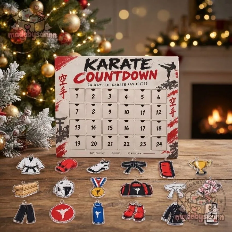 24-Day Karate Advent Calendar Karate Countdown & Martial Arts Favorites