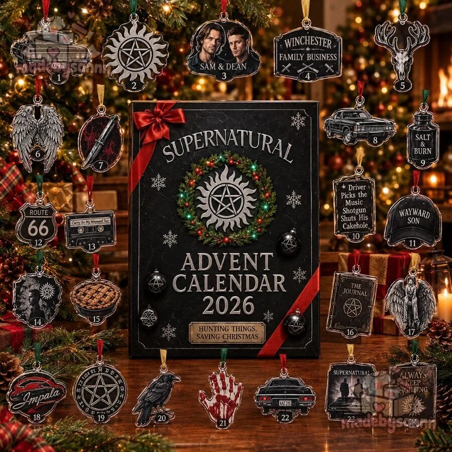 24 Night Supernatural Advent Calendar 2026 Hunters' Road Christmas Countdown