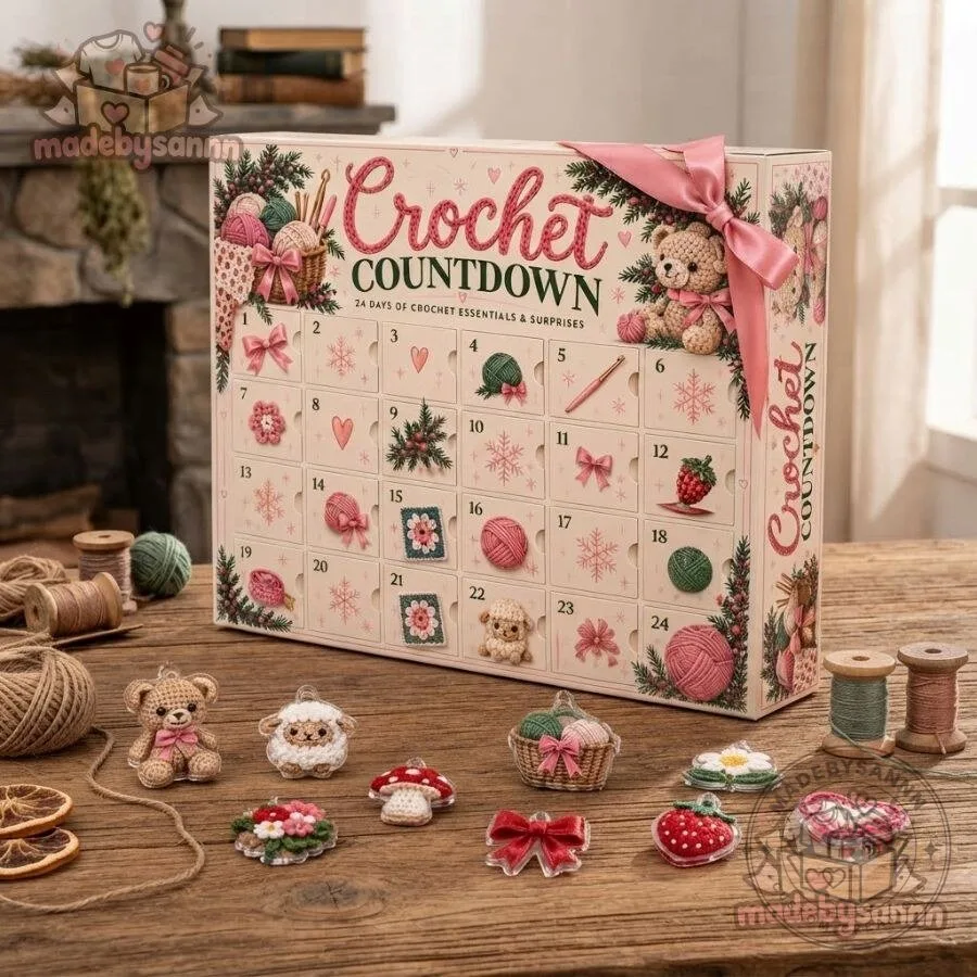 Crochet Advent Calendar 2026 24 Days of Crochet Essentials & Surprises Christmas Countdown 13 Crochet Advent Calendar 2026 24 Days of Crochet Essentials & Surprises Christmas Countdown