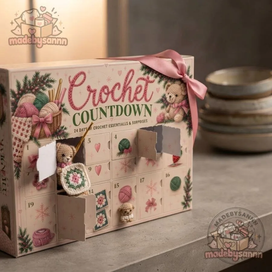 Crochet Advent Calendar 2026 24 Days of Crochet Essentials & Surprises Christmas Countdown 16 Crochet Advent Calendar 2026 24 Days of Crochet Essentials & Surprises Christmas Countdown