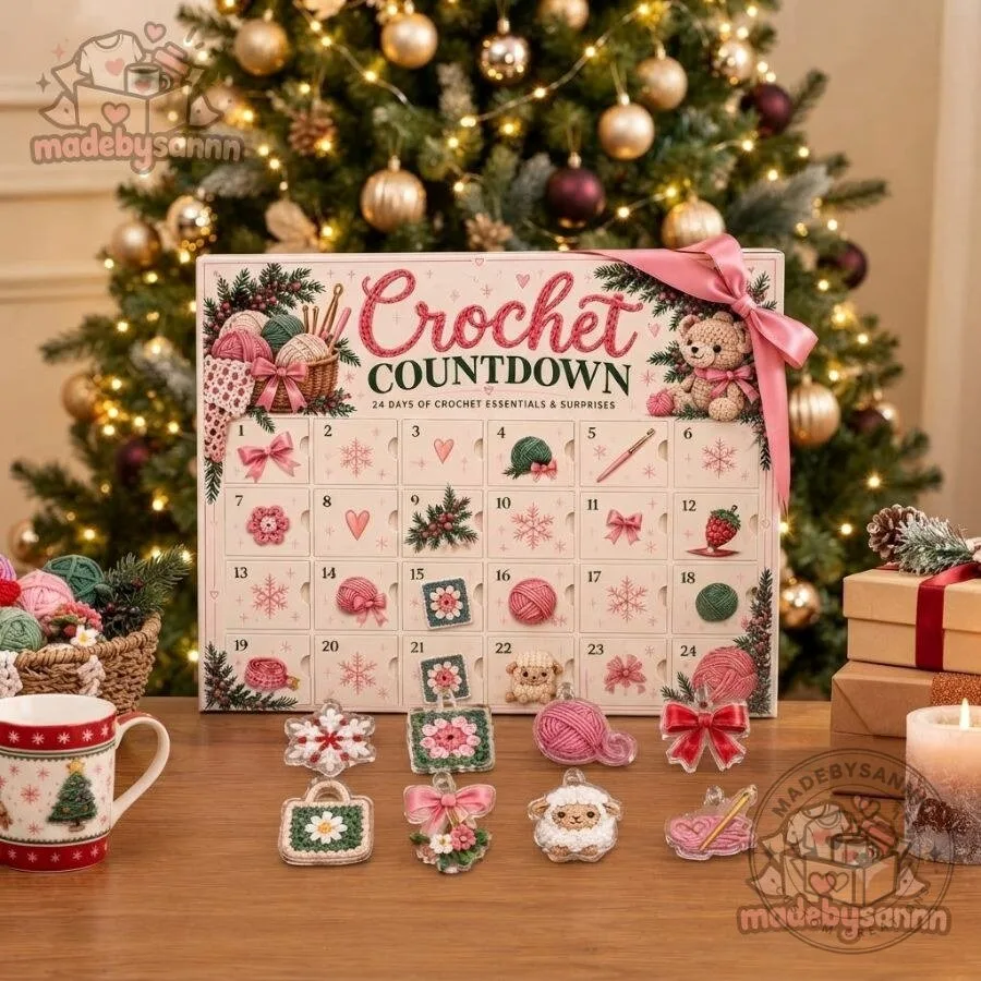 Crochet Advent Calendar 2026 24 Days of Crochet Essentials & Surprises Christmas Countdown 17 Crochet Advent Calendar 2026 24 Days of Crochet Essentials & Surprises Christmas Countdown