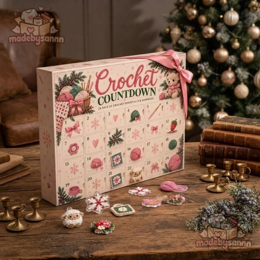 Crochet Advent Calendar 2026 24 Days of Crochet Essentials & Surprises Christmas Countdown 19 Crochet Advent Calendar 2026 24 Days of Crochet Essentials & Surprises Christmas Countdown