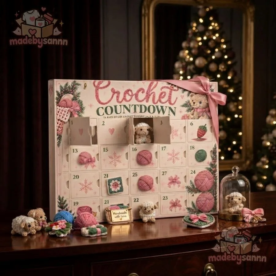 Crochet Advent Calendar 2026 24 Days of Crochet Essentials & Surprises Christmas Countdown 21 Crochet Advent Calendar 2026 24 Days of Crochet Essentials & Surprises Christmas Countdown