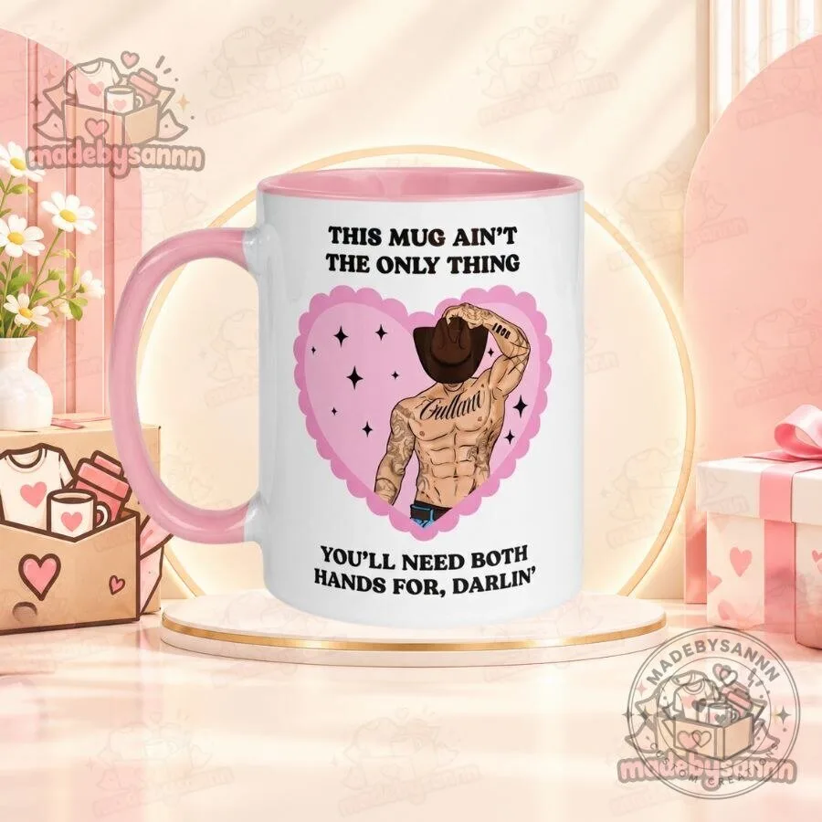 This Mug Ain’t the Only Thing You’ll Need Both Hands For Darlin Bookish Mug