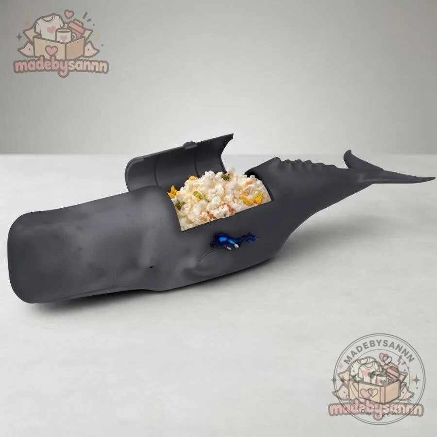 Whalefall Popcorn Bucket Collectible Sperm Whale Popcorn Container 9 Whalefall Popcorn Bucket Collectible Sperm Whale Popcorn Container