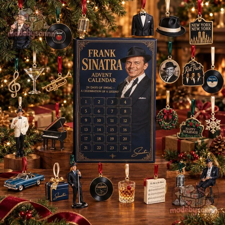 Frank Sinatra Advent Calendar 24 Days of Swing Christmas Countdown