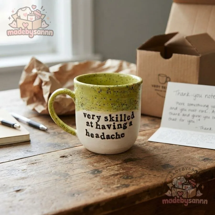 Very Skilled at Having a Headache Funny Ceramic Coffee Mug 11 Very Skilled at Having a Headache Funny Ceramic Coffee Mug