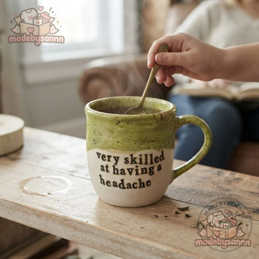 Very Skilled at Having a Headache Funny Ceramic Coffee Mug 15 Very Skilled at Having a Headache Funny Ceramic Coffee Mug