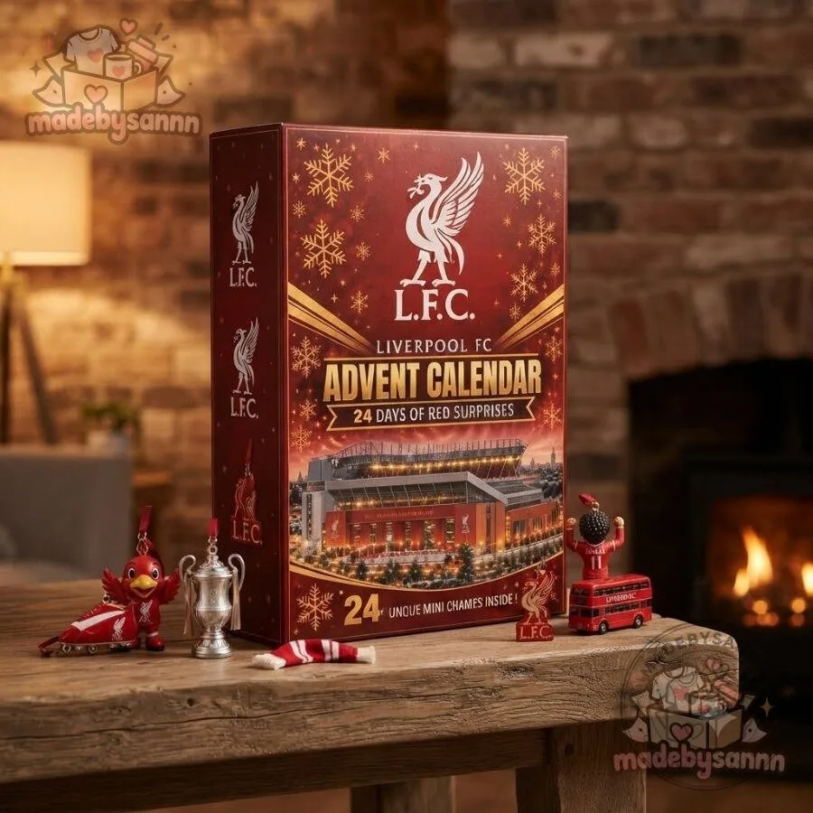 Liverpool FC Advent Calendar 24 Days of Red Surprises 24 Unique Mini Charms 13 Liverpool FC Advent Calendar 24 Days of Red Surprises 24 Unique Mini Charms
