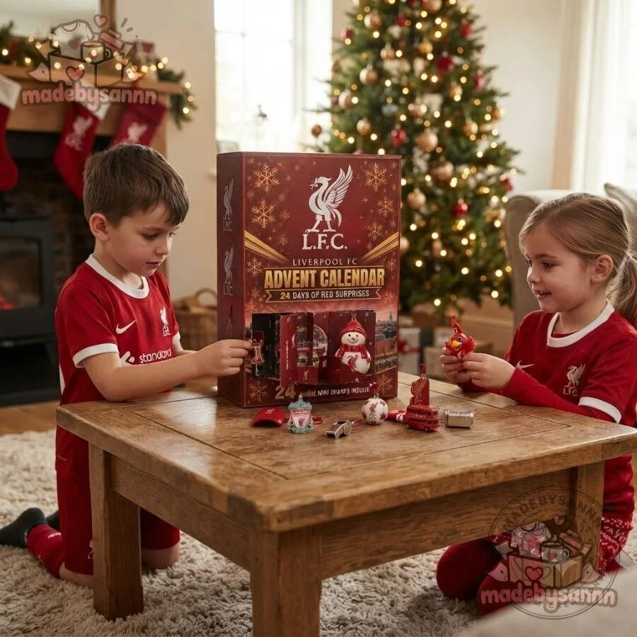 Liverpool FC Advent Calendar 24 Days of Red Surprises 24 Unique Mini Charms 15 Liverpool FC Advent Calendar 24 Days of Red Surprises 24 Unique Mini Charms