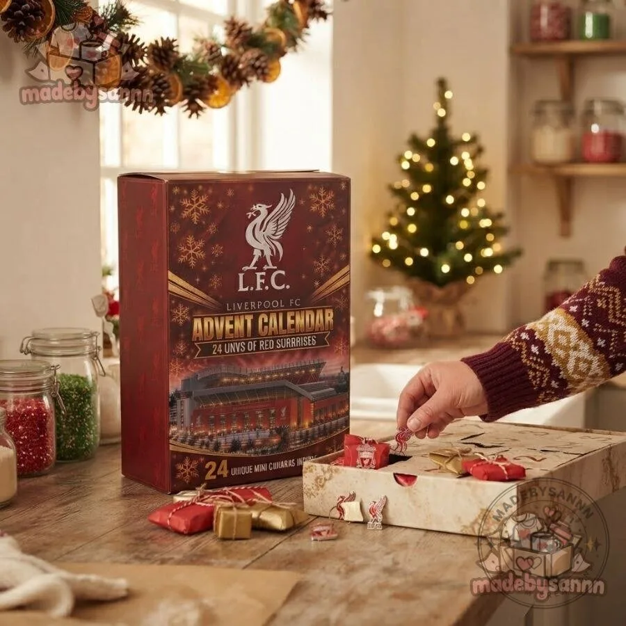 Liverpool FC Advent Calendar 24 Days of Red Surprises 24 Unique Mini Charms 20 Liverpool FC Advent Calendar 24 Days of Red Surprises 24 Unique Mini Charms