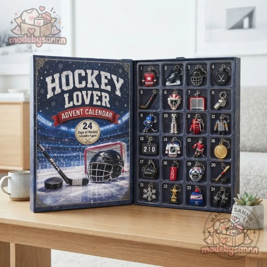 Hockey Lover Advent Calendar 24 Days of Hockey Collectible Figures Christmas Countdown 10 Hockey Lover Advent Calendar 24 Days of Hockey Collectible Figures Christmas Countdown
