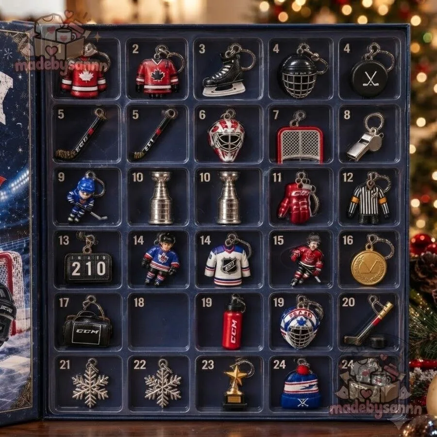 Hockey Lover Advent Calendar 24 Days of Hockey Collectible Figures Christmas Countdown 13 Hockey Lover Advent Calendar 24 Days of Hockey Collectible Figures Christmas Countdown