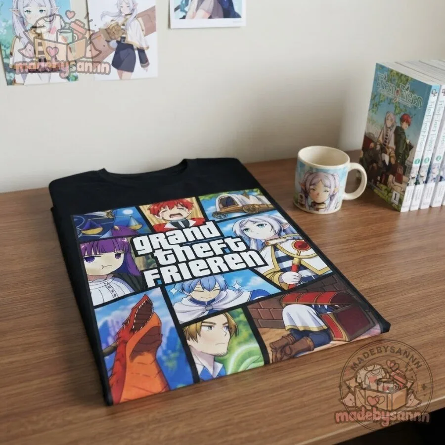 Grand Theft Frieren Shirt Frieren Beyond Journey’s End GTA 8 Grand Theft Frieren Shirt Frieren Beyond Journey’s End GTA