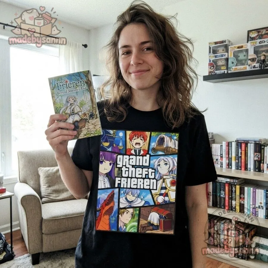 Grand Theft Frieren Shirt Frieren Beyond Journey’s End GTA 9 Grand Theft Frieren Shirt Frieren Beyond Journey’s End GTA