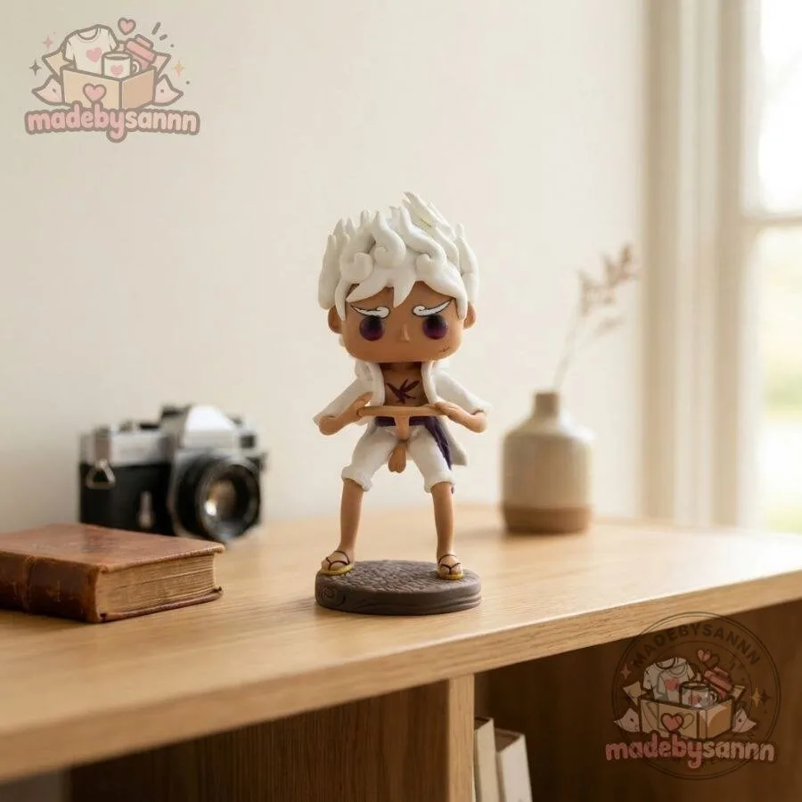 Luffy Versions One Piece Chibi Figure Handmade Clay Sculpture 15 Luffy Versions One Piece Chibi Figure Handmade Clay Sculpture
