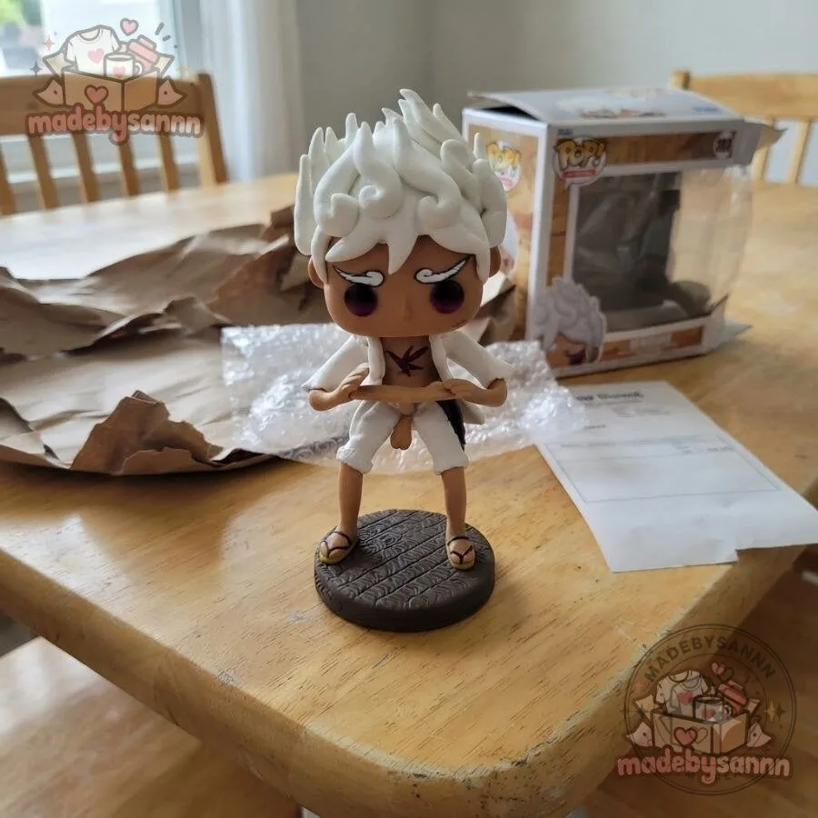Luffy Versions One Piece Chibi Figure Handmade Clay Sculpture 16 Luffy Versions One Piece Chibi Figure Handmade Clay Sculpture