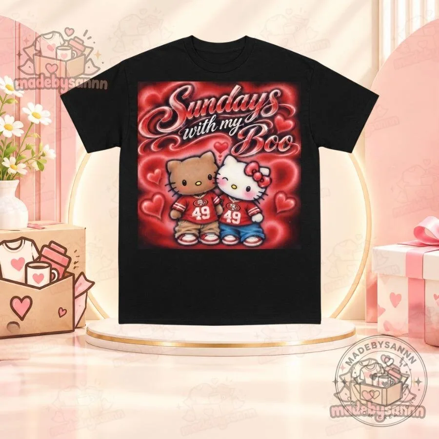 "Unique Shirts, One Piece Figures, D&D Dice: Perfect Gifts for All" 8 Sundays with My Boo 49ers Shirt San Francisco Football