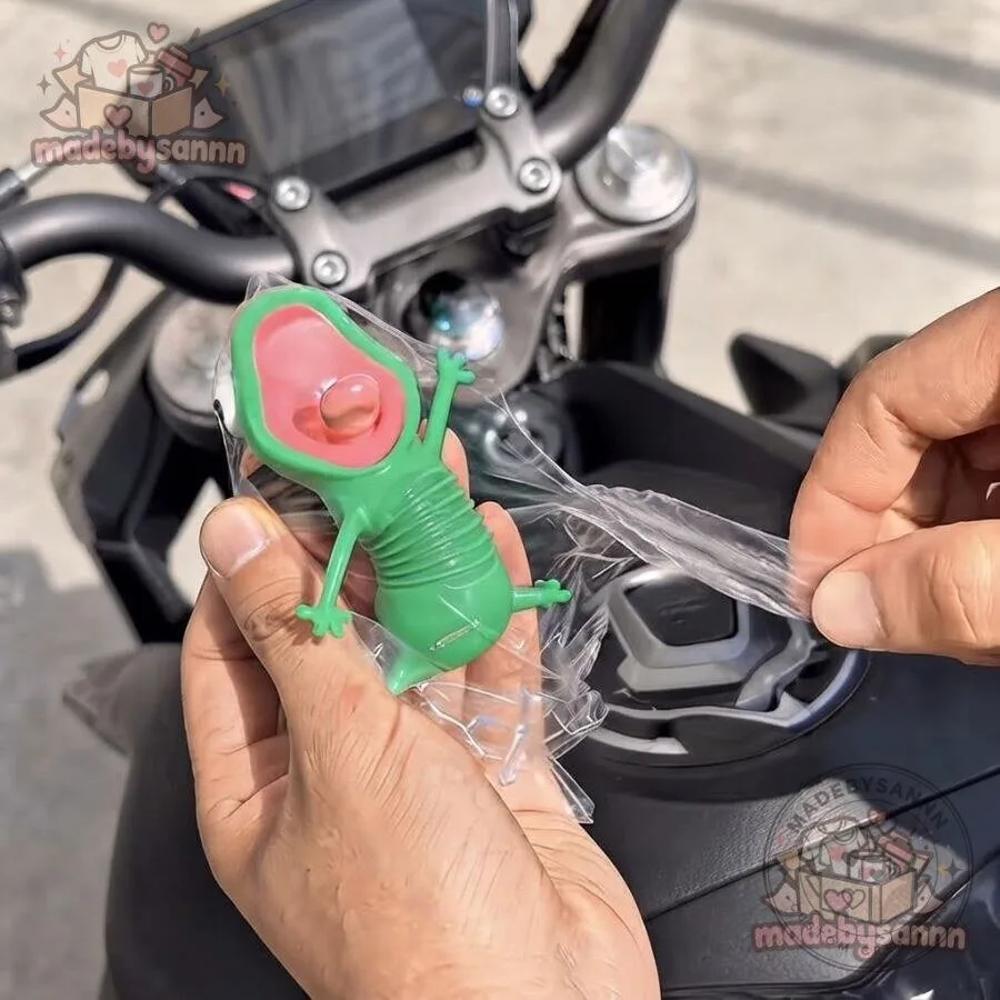 The Lizard RideBuddy Motorcycle Decoration Funny Rider 24 RideBuddy The Lizard Funny Motorcycle Rider Gift