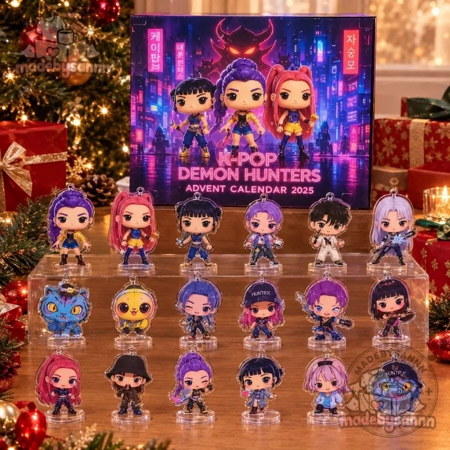 KPop Demon Hunters Advent Calendar 2025 24-Day Christmas Countdown