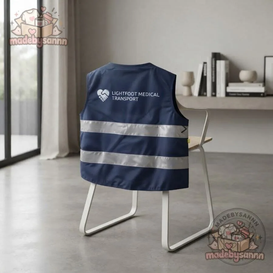 Resident Evil RPD Lightfoot Medical Transport Vest Dark Blue Reflective Utility Vest 9 Resident Evil RPD Lightfoot Medical Transport Vest Dark Blue Reflective Utility Vest
