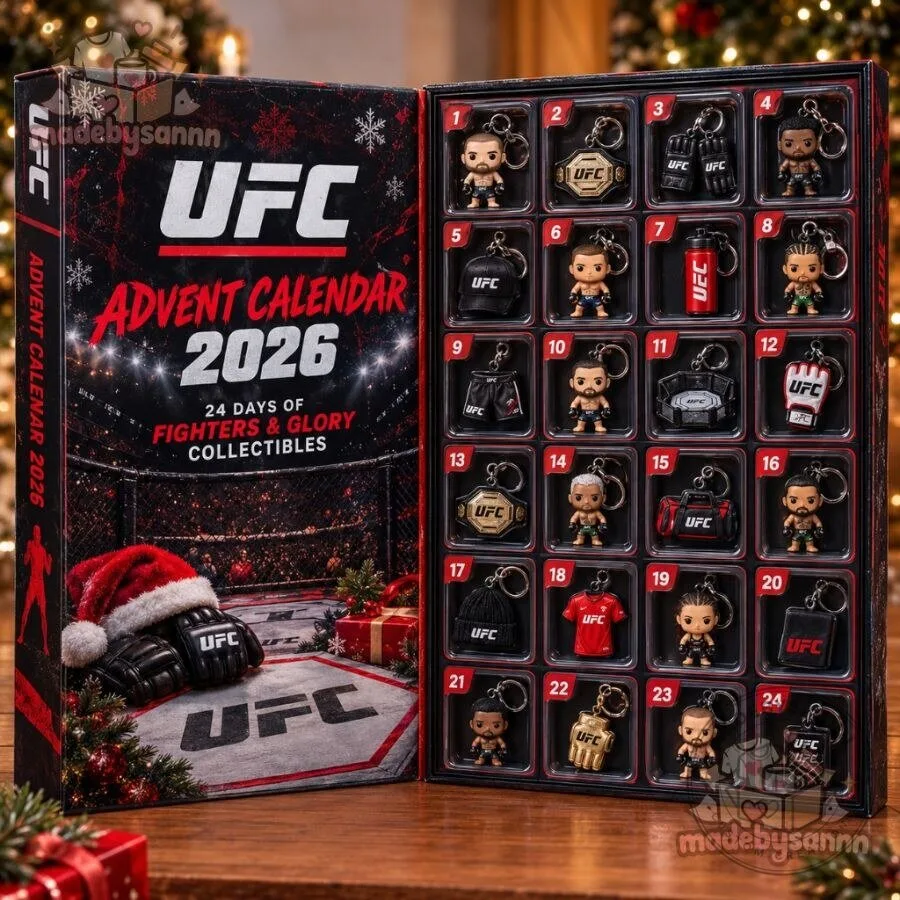 UFC Advent Calendar 2026 24 Days of Fighters & Glory Collectibles