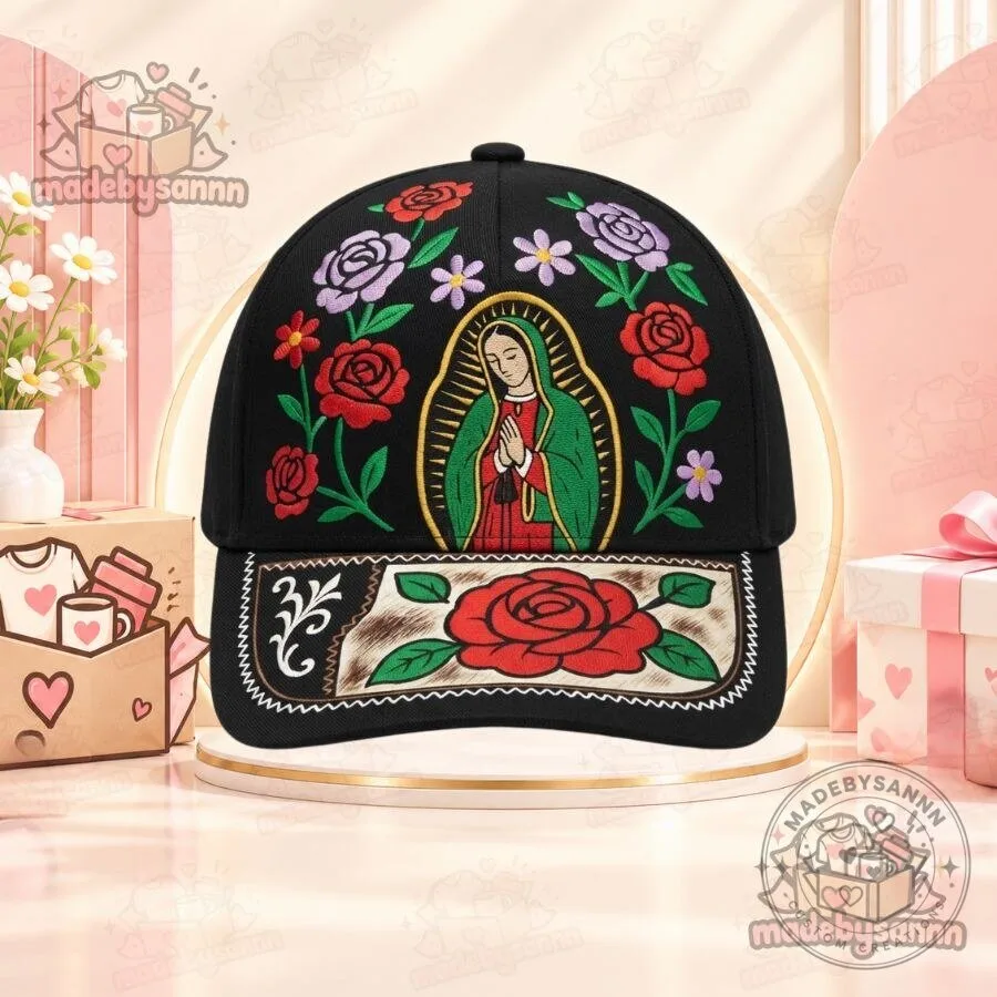 Stephen Wilson Jr. Mother of God Our Lady of Guadalupe All-Over Print Hat 5 Stephen Wilson Jr. Mother of God Our Lady of Guadalupe All-Over Print Hat