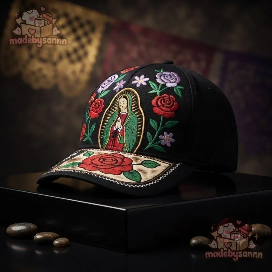 Stephen Wilson Jr. Mother of God Our Lady of Guadalupe All-Over Print Hat 6 Stephen Wilson Jr. Mother of God Our Lady of Guadalupe All-Over Print Hat