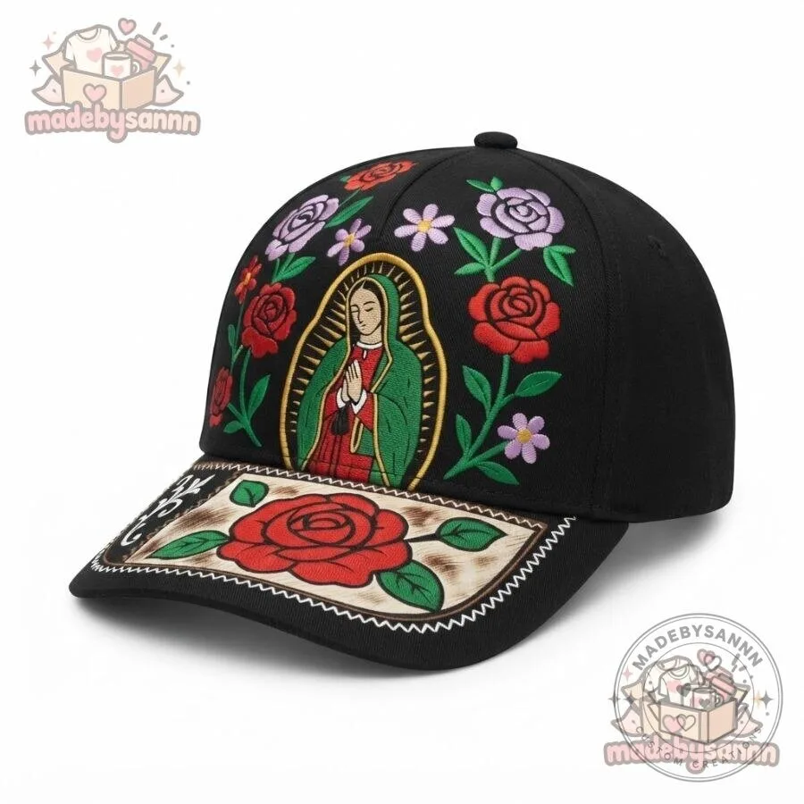 Stephen Wilson Jr. Mother of God Our Lady of Guadalupe All-Over Print Hat 7 Stephen Wilson Jr. Mother of God Our Lady of Guadalupe All-Over Print Hat