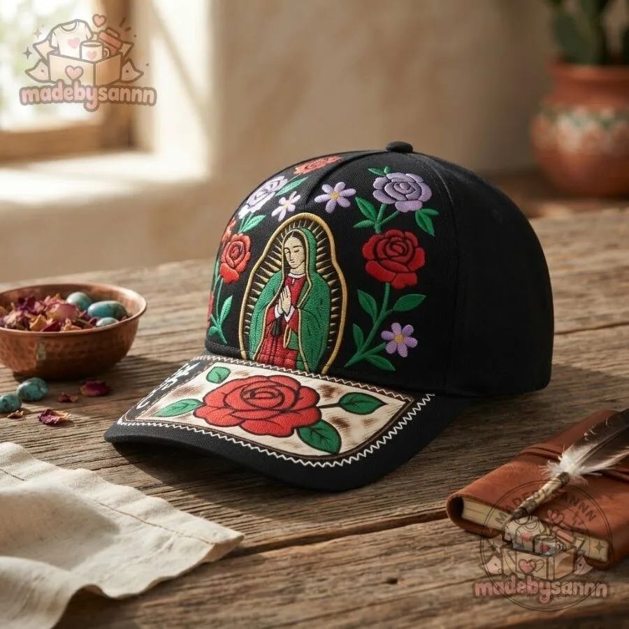 Stephen Wilson Jr. Mother of God Our Lady of Guadalupe All-Over Print Hat 8 Stephen Wilson Jr. Mother of God Our Lady of Guadalupe All-Over Print Hat