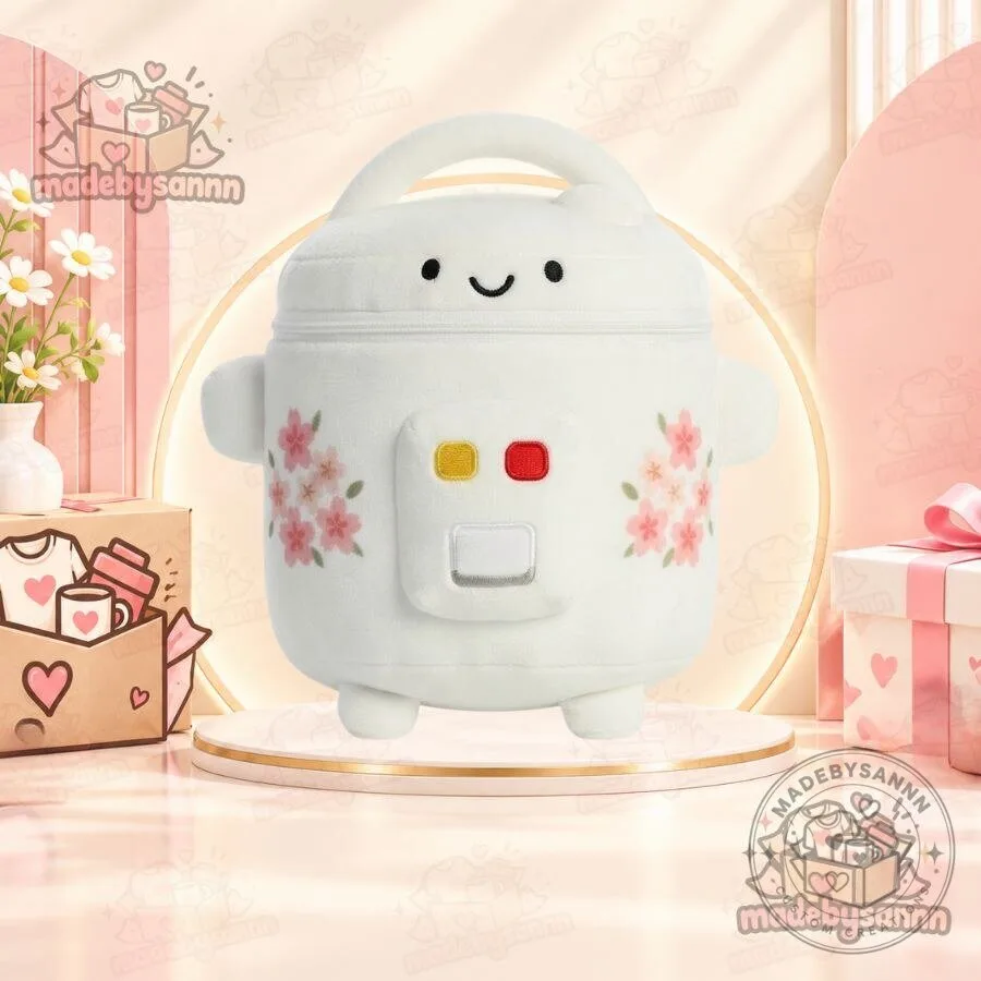 Lola's Rice Cooker Plush Trinket Storage Collectible